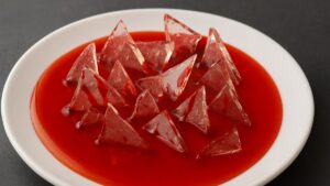 Receita de gelatina vidro quebrado para o Haloowen